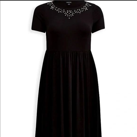 Torrid Black Embellished Dress - Picture 4 of 16